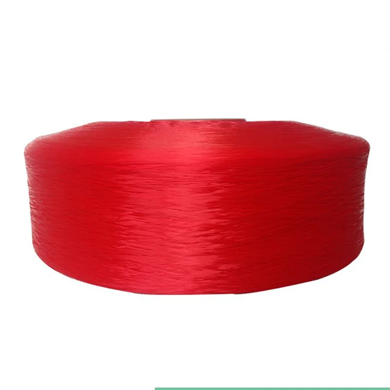 Color PP d900 Yarn For Weaving China Factory Wholesale Cheap Polypropylene Filament Yarn