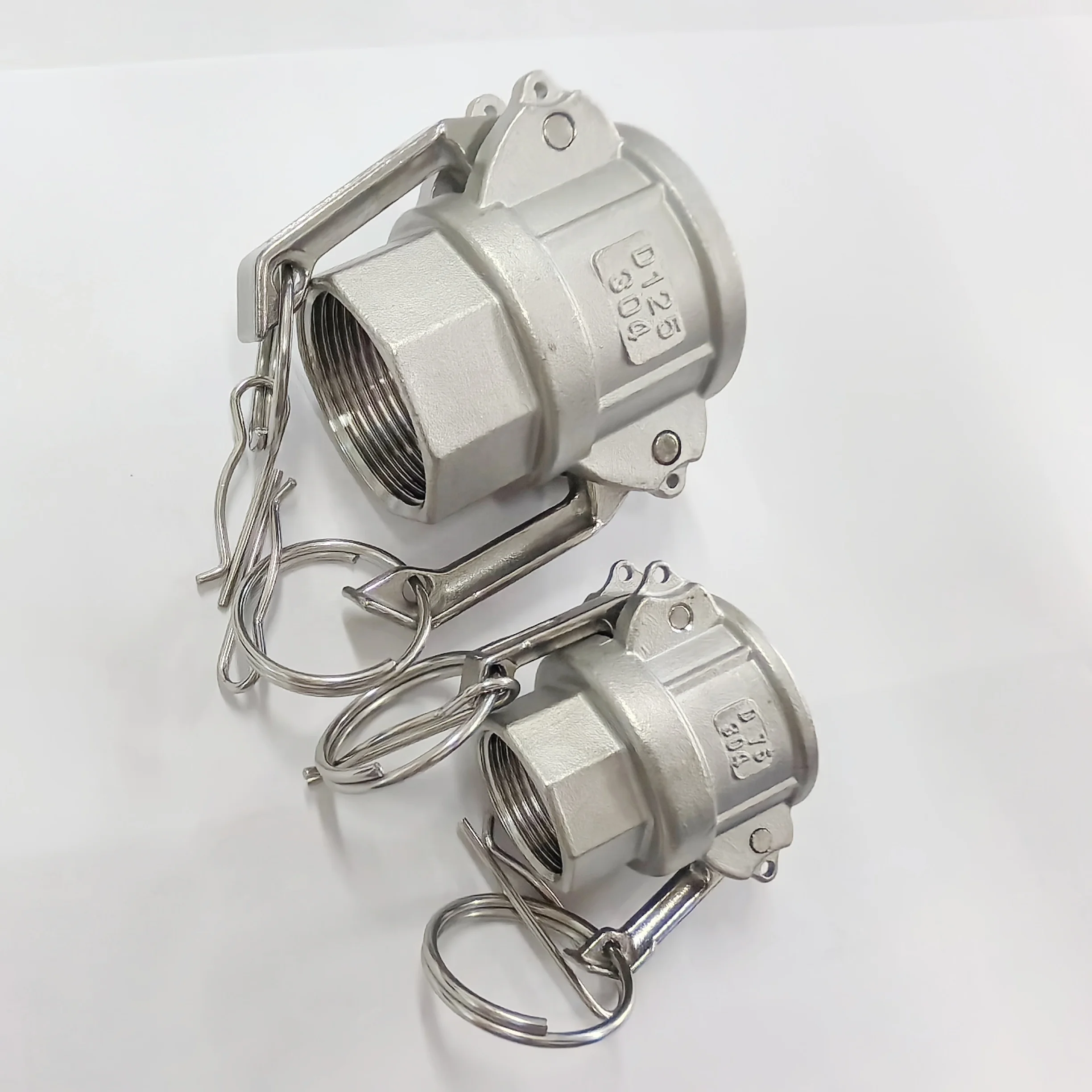 WAKAMATSU OEM 304 из нержавеющей стали 316L гидравлические D-образные муфты с быстрым КУЛАЧКОВЫМ замком промышленные фитинги для труб FF JIS резьбой 4 дюйма