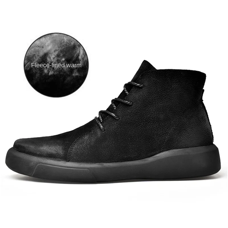 Biyate Shoes New Arrival Custom Accepted High Quality Warm Shoes Waterproof Casual Boots For Men