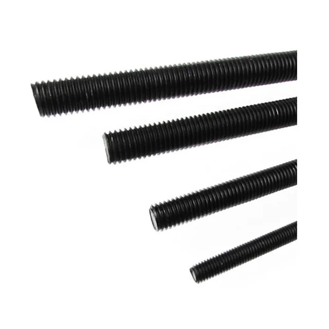 high  strength threaded rod  grade 10.9 black finish