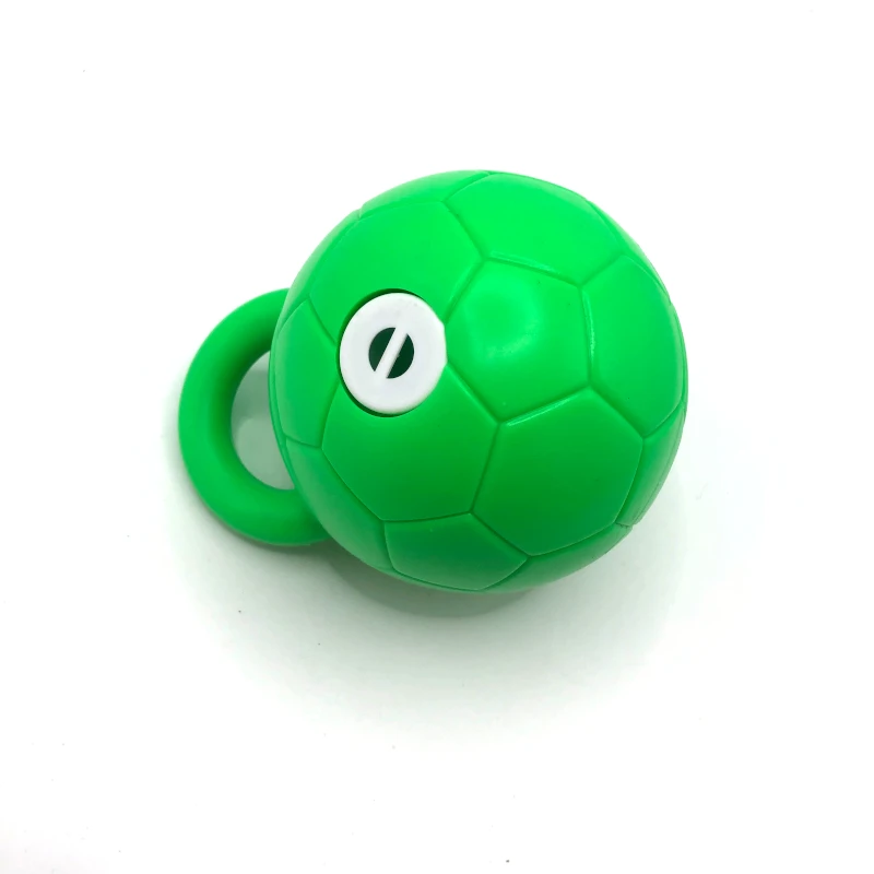 High Quality Wholesale TPR  Ball Pet Toys  Interactive Squeaking Toy Ball With Handle