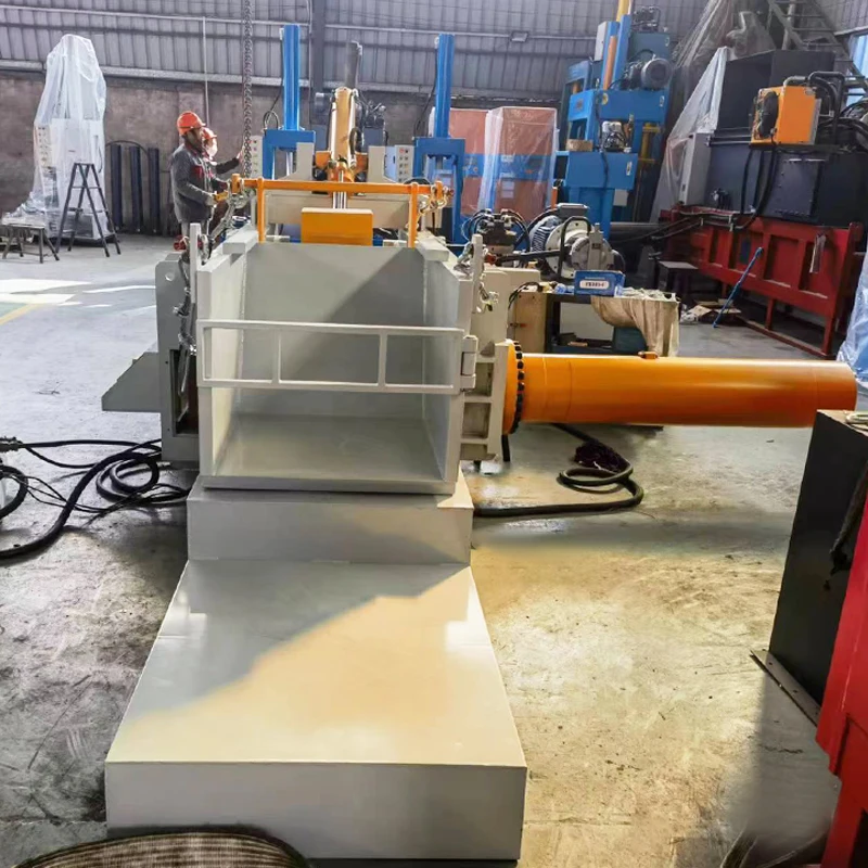 Factory Supply Scrap Metal Baling Machine Waste Copper Wire Car Body Aluminum Can Metal Baler for Recycling