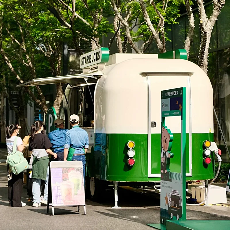 Мобильный грузовик быстрого питания BBQ Cart трейлер кофе мороженое еда фургон полностью оборудованный для продажи китайские фабрики