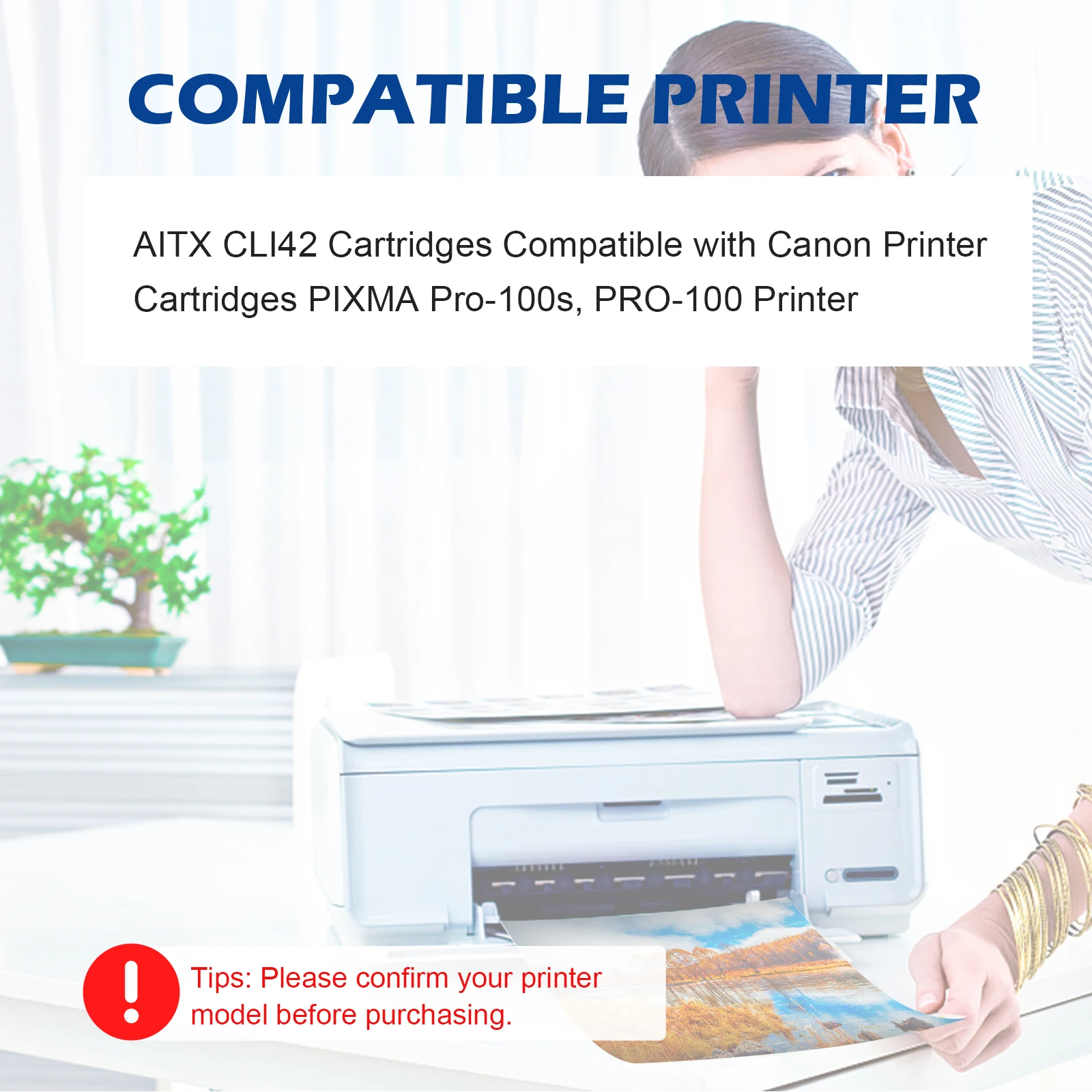 Shincor Cli 42 Cli42 Cli-42 Премиум совместимый цветной струйный картридж для принтера Canon Pixma Pro 100 100s