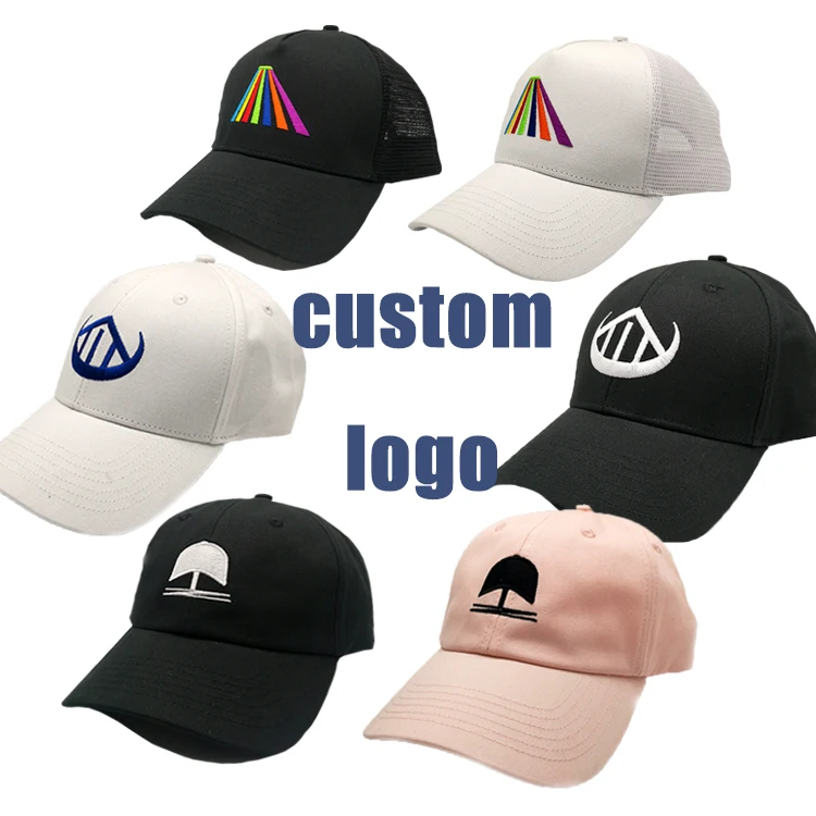 Free Sample Wholesale cotton 6 panel baseball hat Embroidery Patch Hat Custom Logo unstructured  dad Baseball  Cap