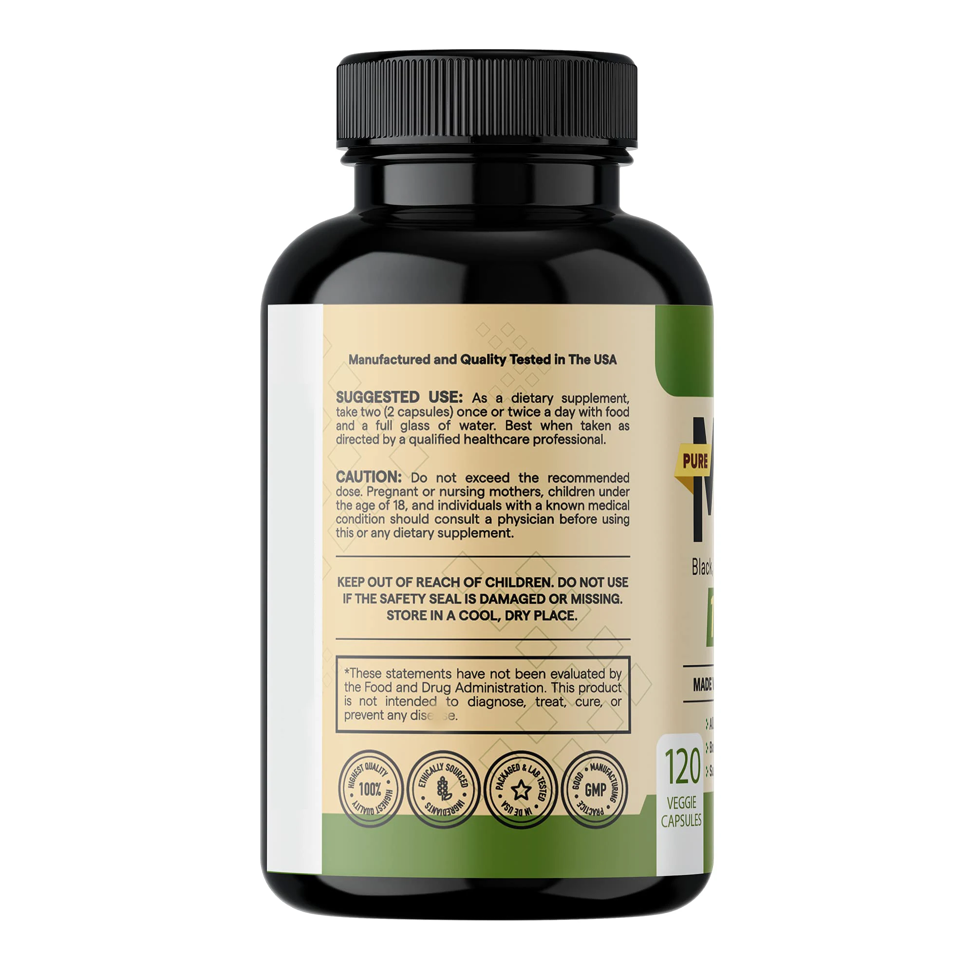 OEM Private Labels Maca Root Capsule Men Powerful Energy Supplements 60 Capsules Stress Relieve Maca Capsule For Man And Women