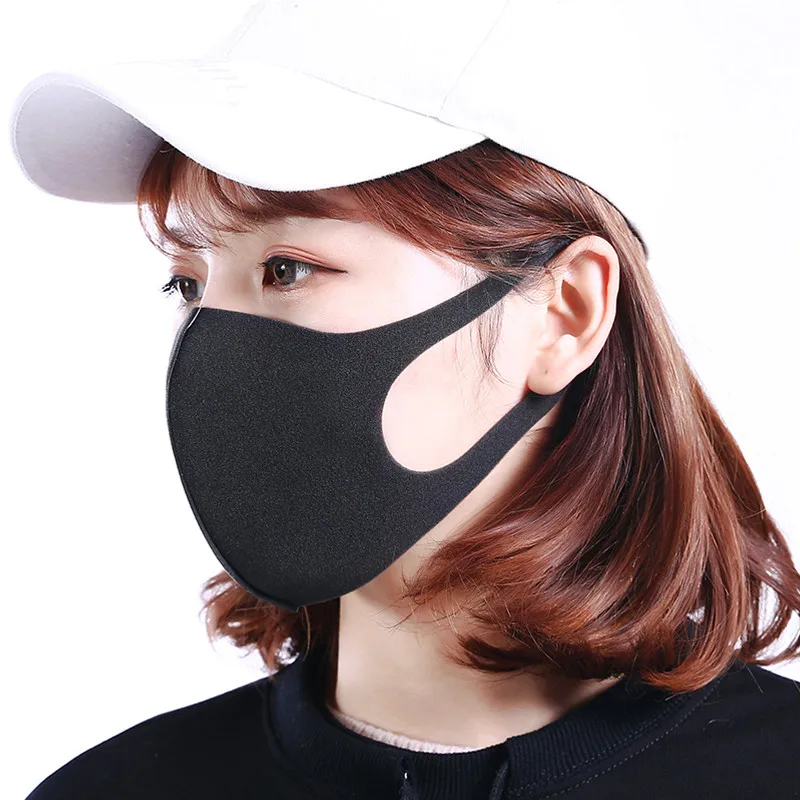 
Wholesale Reusable And Washable Out door Fashion Cotton Anti Dust Mouth cover Pollution Safety Dustproof protective face cover 