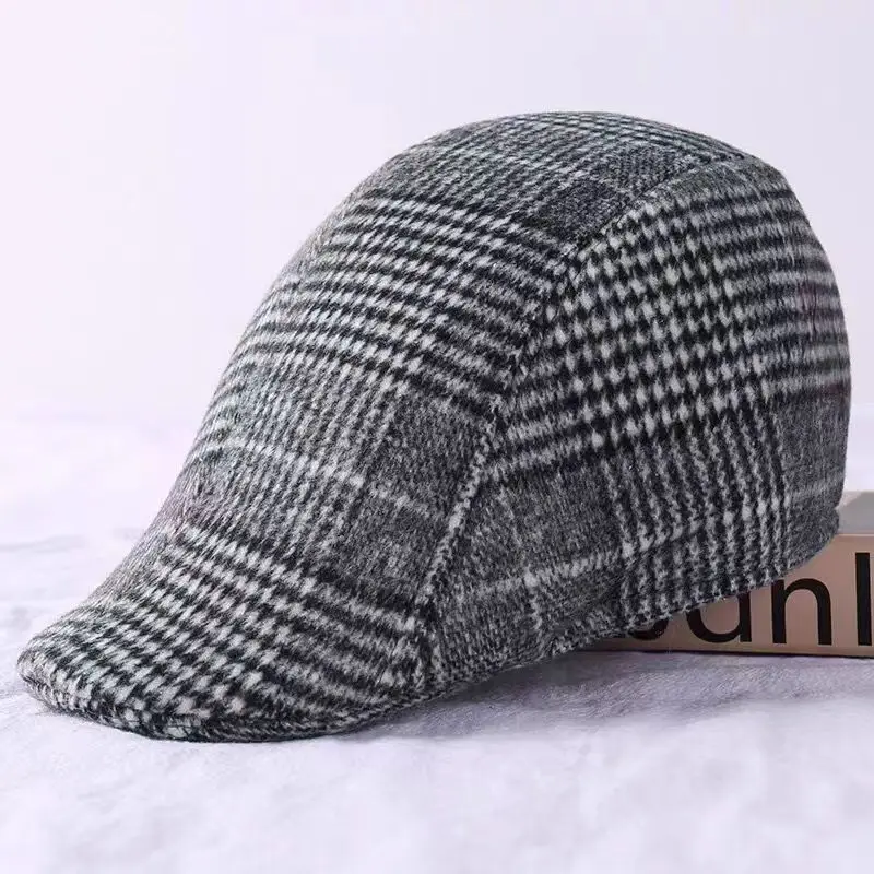 Autumn Fashion Blank Version Suede Ivy Hat Men Women Classic Beret Spring Autumn British Ivy Retro Hat Cap