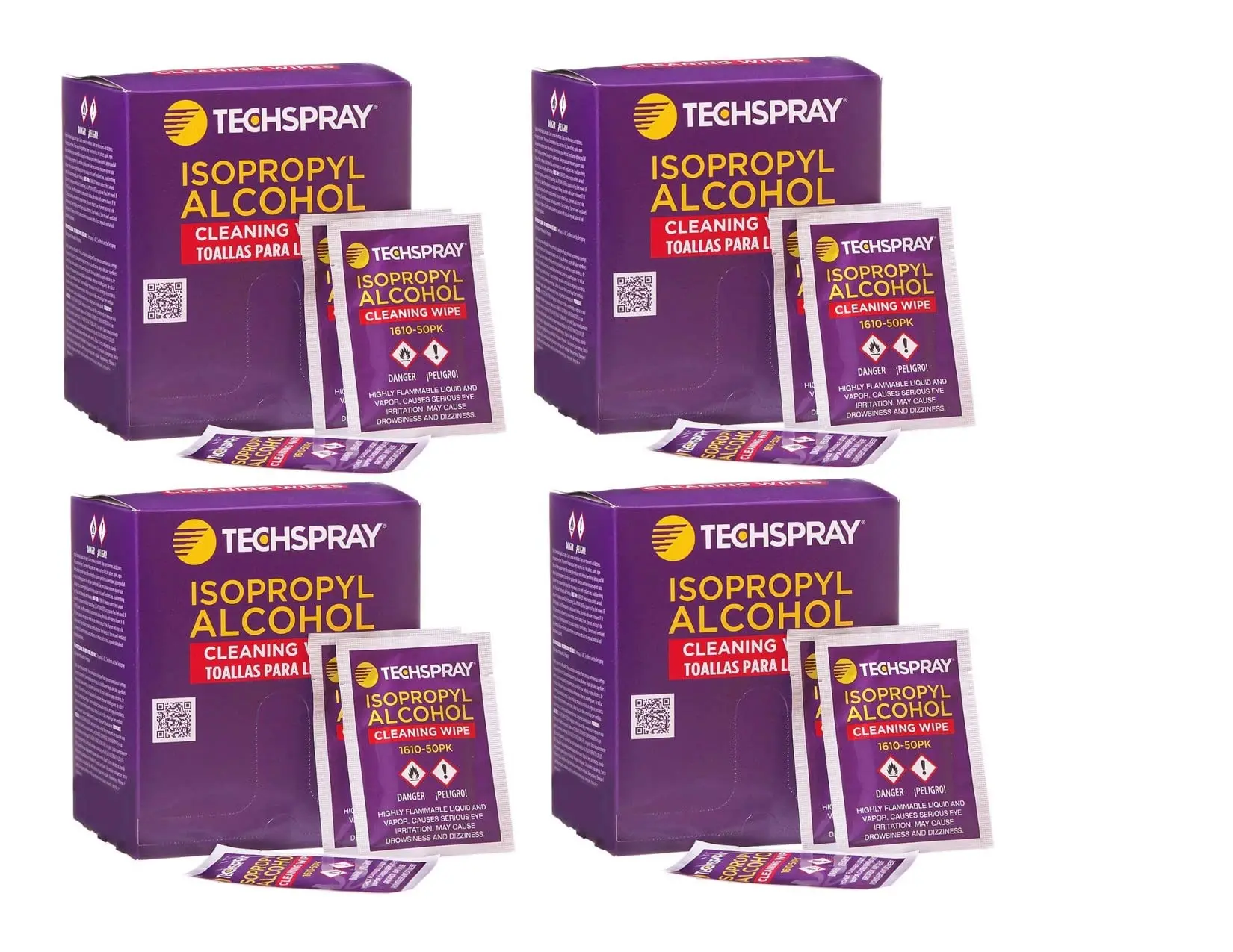 200Pcs Hand Wipes Individual Wrapped Travel Size Wet Wipes Hand Cleaning IPA Wipes