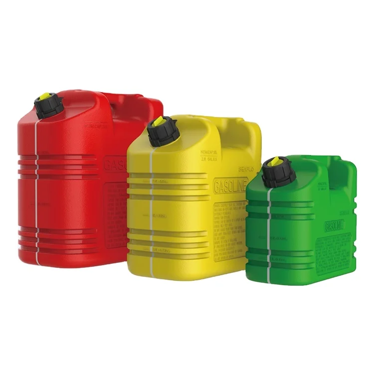 SEAFLO new plastic fuel tanks 5L 10L 20L oil drum 5 gallon gas can for outdoor fuel equipment