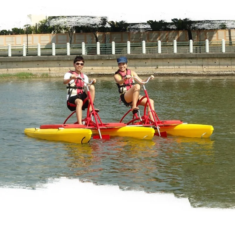 New summer popular single water bike,water bicycle float with after sales provided