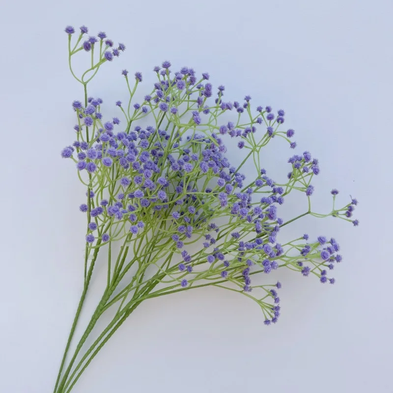 108-Head Simulated Gypsophila for Wedding Hall Scene Popular Artificial Flowers Foreign Trade  Flower Manufacturer Wholesale