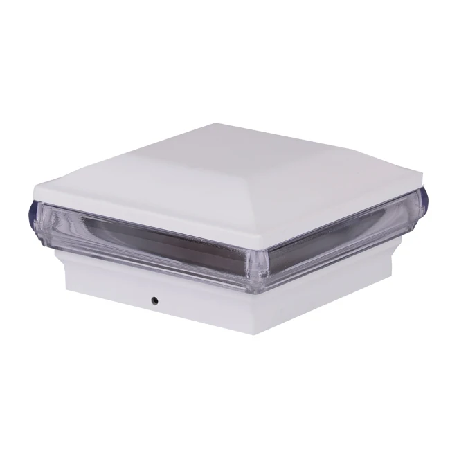 
solar post light european style Waterproof Fence Post Cap Pillar Pathway Light White 12v Outdoor Led Low Voltage Landscape 