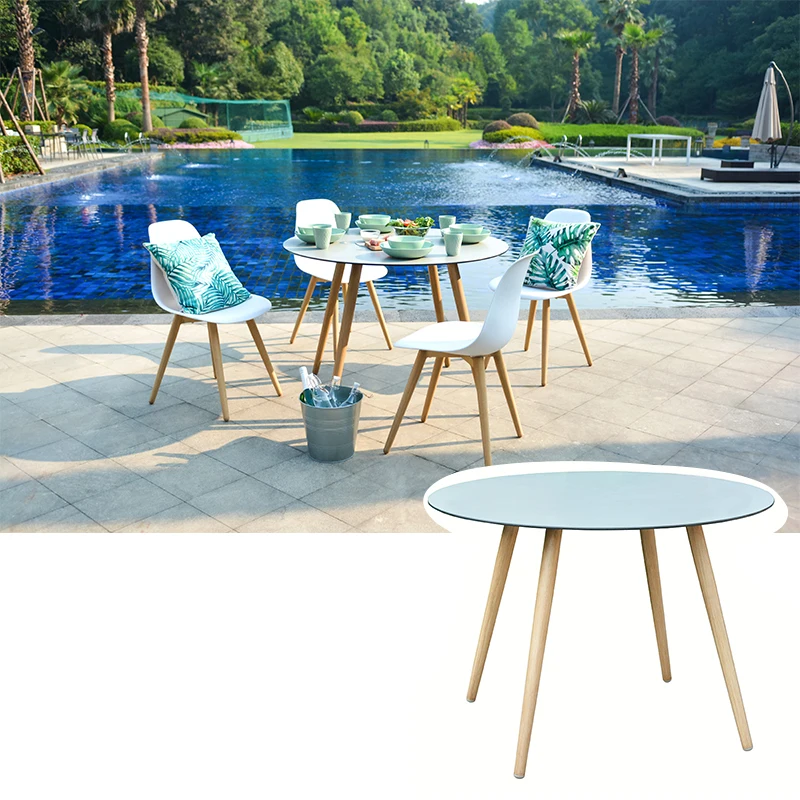 
CASPAR Manufacturer selling dinning room furniture round dining table event table 