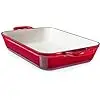 Kitchen Custom Cooking Bakeware Casserole Cast Iron Lasagna Pans Rectangular Tray Dishes