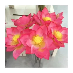 Cheap factory price,lotus leaf  hot selling artificial lotus flower, lotus, home decoration