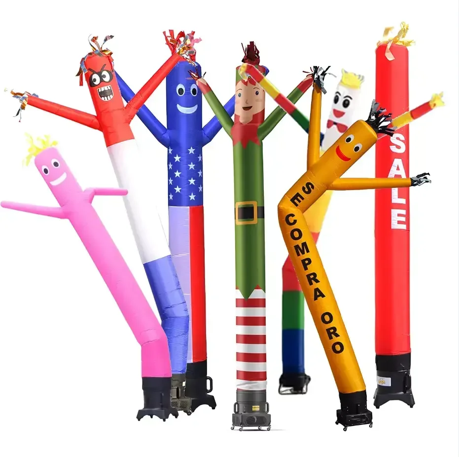 Advertising Inflatable Tube Man Blow Up Giant Waving Arm Fly for Business Store Party Club