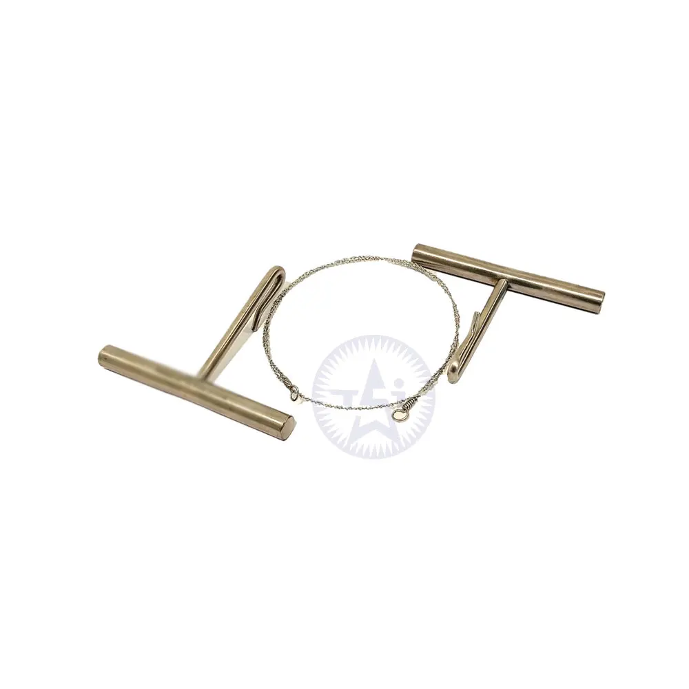 Gigli Saw Handle T Snap Lock Gigli Surgical & Orthopedic Saws for Sale Gigli Saw Wire Neuro Veterinary Instruments
