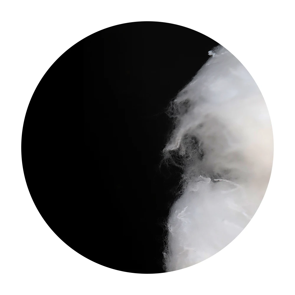 15DX51mm luster high viscosity high strength PA66 nylon 66 staple fiber for carpet