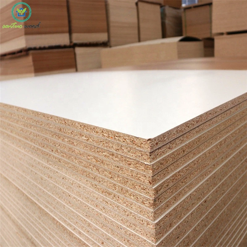 18Mm High Quality Melamine Faced Chipboard / Particleboard Price