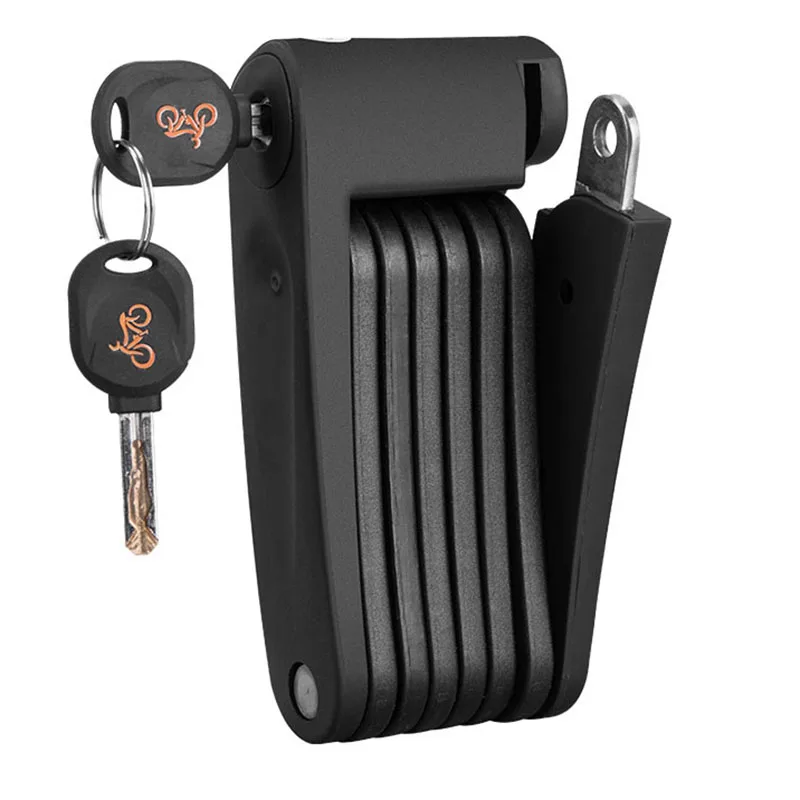 High Quality Bicycle Folding Lock Safety Steel Locks Door Motorcycle Locks