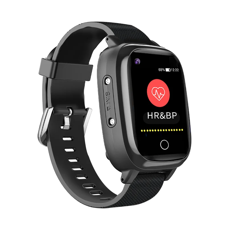 4g Video Call Elderly Gps Smart Wearable Devices,Sos Remote Monitor Mobile Watch Phones T5S smartwatch