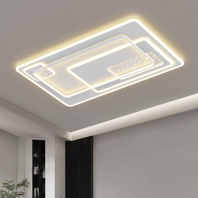 Living Room New Modern Simple Whole House Combination Package Atmospheric Household LED Ceiling Light