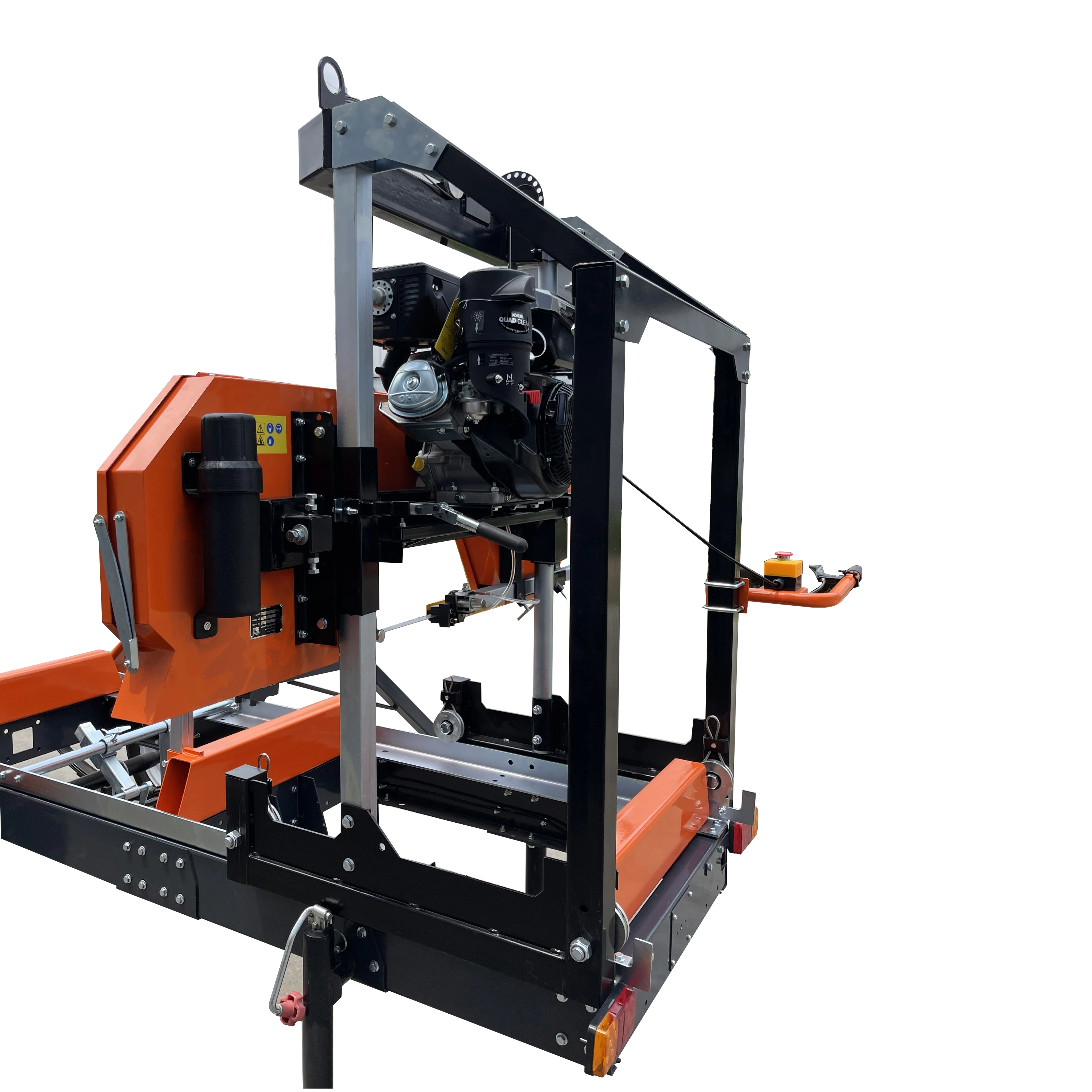 Timber Cutting Machine Band Saw Mill Diesel Portable Sawmill Horizontal Bandsaw Sawmill