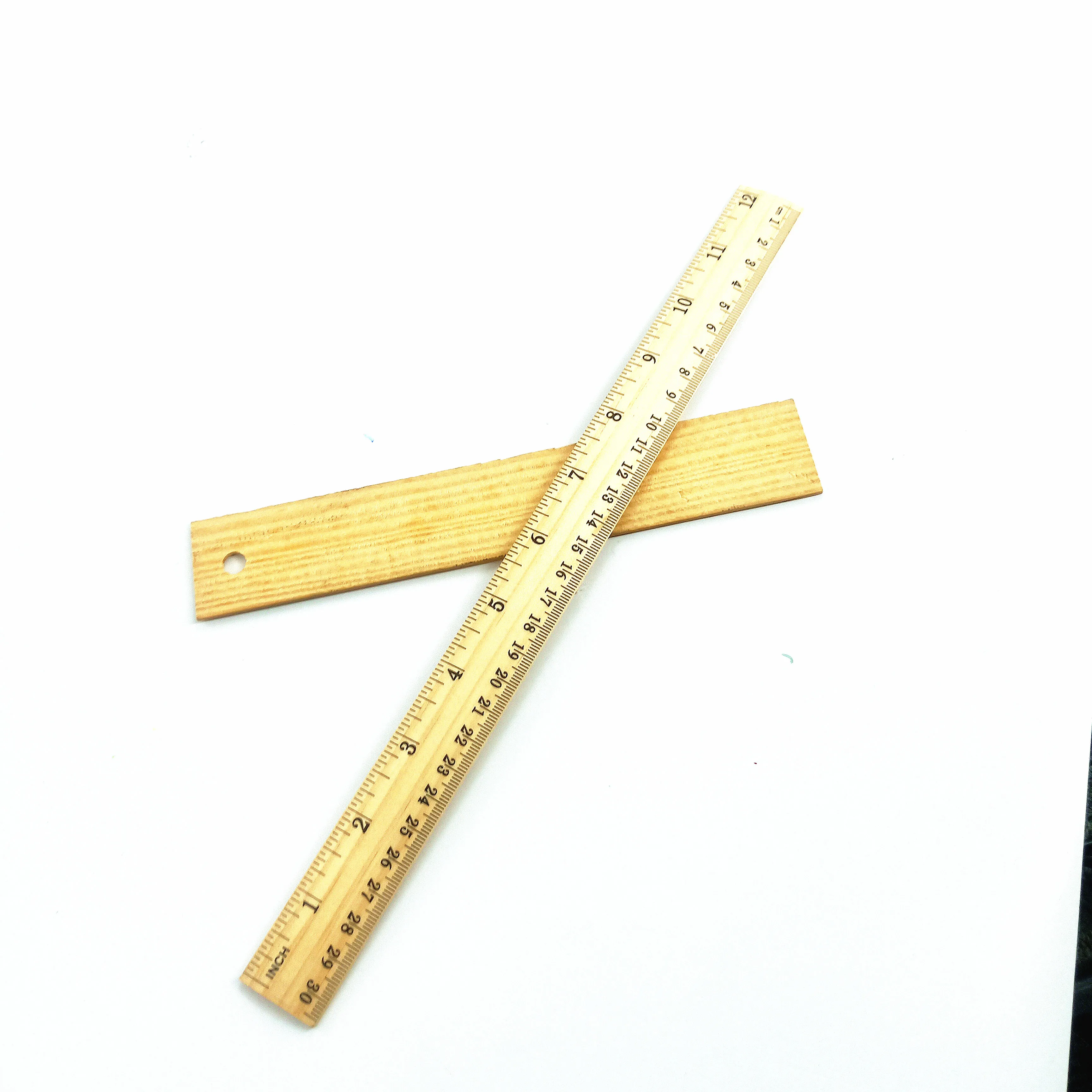 Масштабная Волшебная двухметровая цветная деревянная линейка для пошива