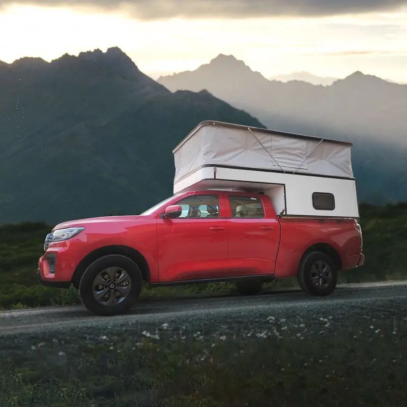 Custom hot selling Waterproof Truck camper Canopy pickup hardtop canopy for Ford F150 hilux Ford Ranger Raptor