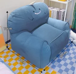 YASITE bean bag small lovely sofa Velvet sofa