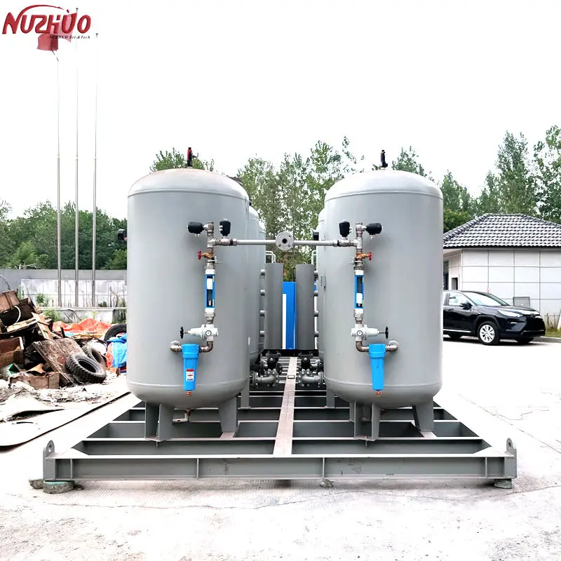 NUZHUO Automatic Nitrogen Generator System China High Pressure Nitrogen Generator Unit N2 Plant