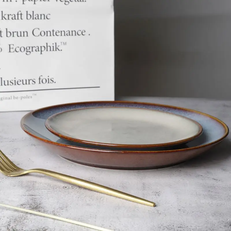 2021 New products dubai porcelain dinner set new wedding and restaurant decoration dish plate