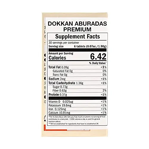 Super Herbel Dokkan Premium Enzyme GOLD Enhanced Edition Diet Slim Pills 180 Tablets