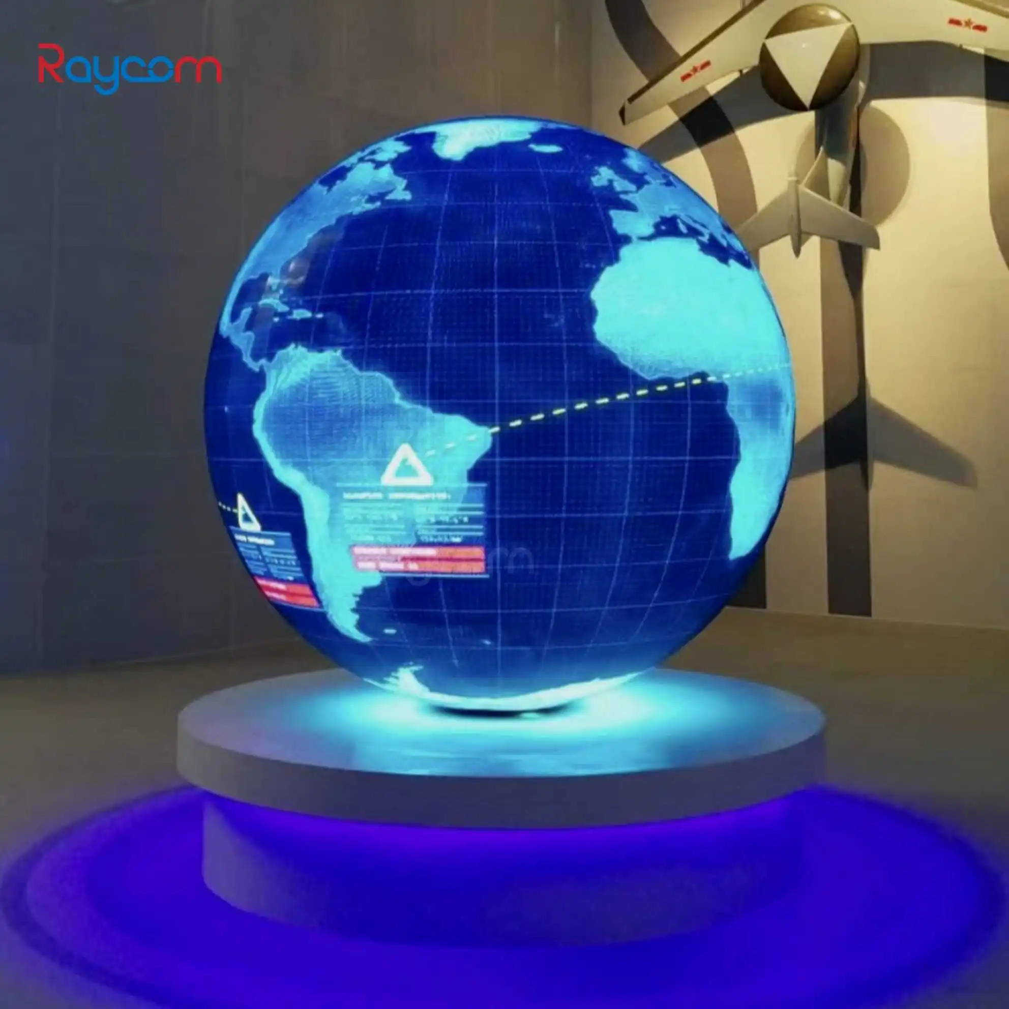 3D DJ стенд светодиодный экран для событий цифровой фасад изогнутый дисплей настенный видео booth 3d