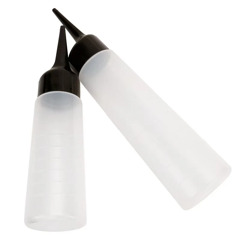 Wholesale Hairdressing Salon Tool Hair Dyeing Applicator Bottle With Brush Comb For Barbershop