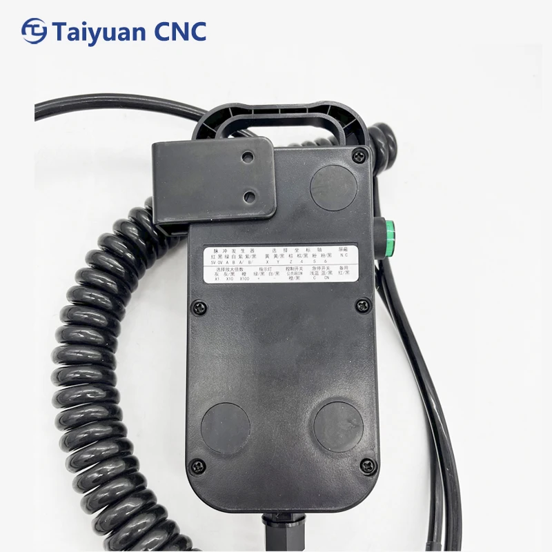 High anti-jamming Type 100ppr 5-24VDC line drive TTL CNC manual pulse Generator MPG for CNC milling machine