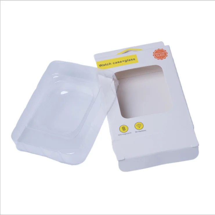 Plastic blister packaging Transparent PVC 4C print blister packaging for For Usb Power Adapter