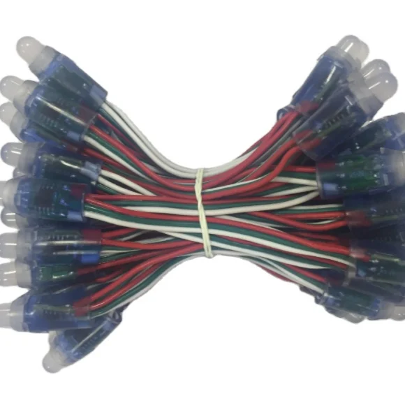 Прямая продажа с фабрики 2811 12 мм DC5V RGB пиксель Рождественская светодиодная гирлянда полноцветный светодиодный пиксельный модуль освещения