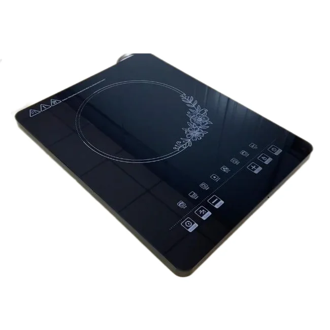 Sensor Touch Control Black Glass Induction Burner Portable Slim Induction Cooktop