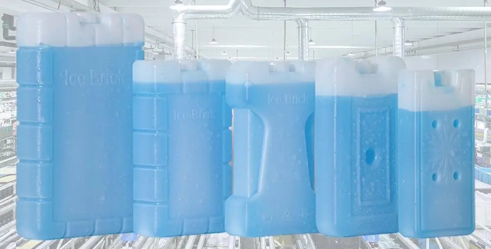 Food Transport Cold Insulation Outdoor Reusable Ice Brick Ice Block Ice Pack Cooler Breastmilk Milk Storage Cooler Bag Bottle