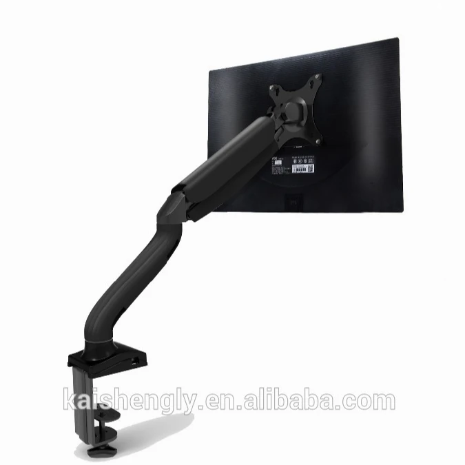 Full motion Gas spring lcd monitor mount for 17' - 27 LED LCD Flat Panel TVs