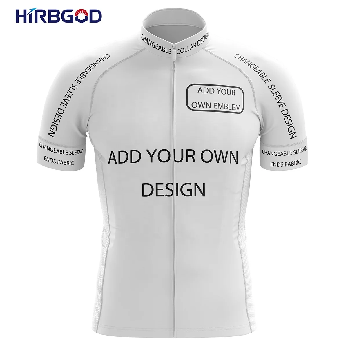 HIRBGOD Wholesale Custom Cycling Jersey Custom Cycling Wear outdoor Plus Size Short Sleeves Cycling Jersey for Men