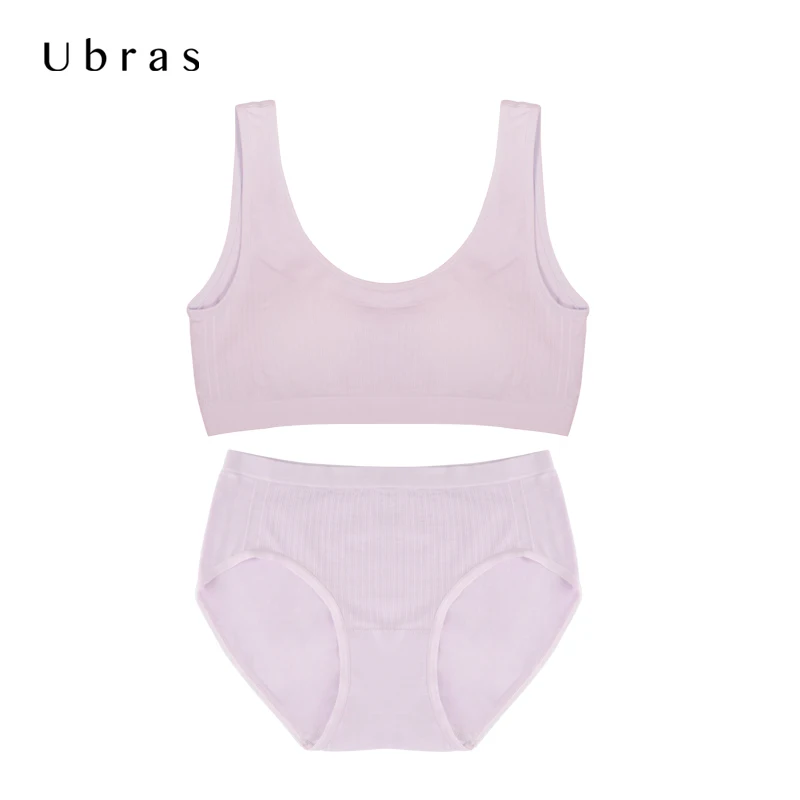 Ubras UG223089 8-13 Years Modal Seamless Underwear Boxers Briefs For Girls Kids