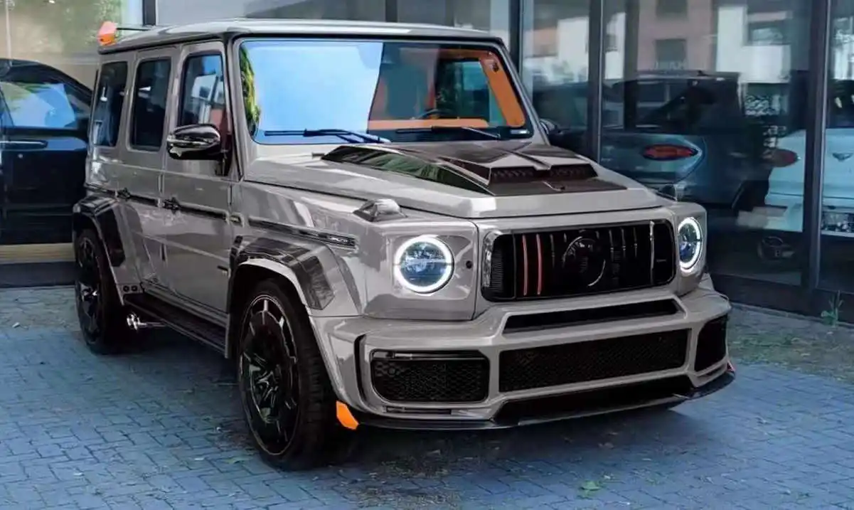 BETTER High Quality Dry Carbon Fiber Brabu Rocket G900 Style Body Kit for Mercedes-Benz G-Class W464 G63