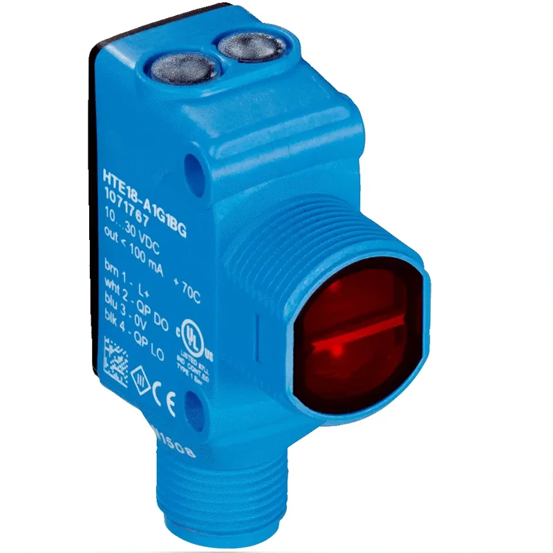 New arrival original 2000 mm cable Sensing range 6.5m HL18-P4A3BA 1071743 pnp Photoelectric sensor sick sensors