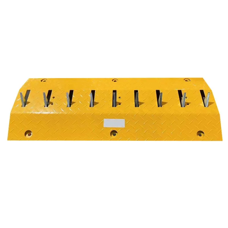 Heavy Loading Traffic Control Spike Road Safety Steel Tire Killer Road Block Speed Breaker Bump