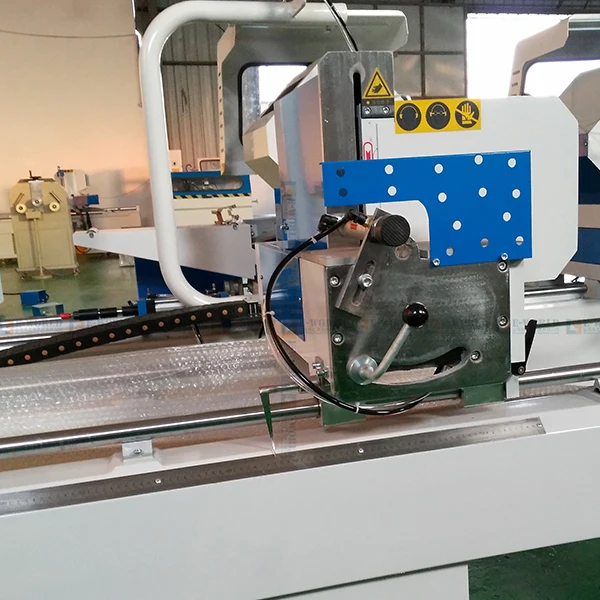 manufacture price Window Pvc Profile Double Head Miter Saw Cutting Machine stable quality