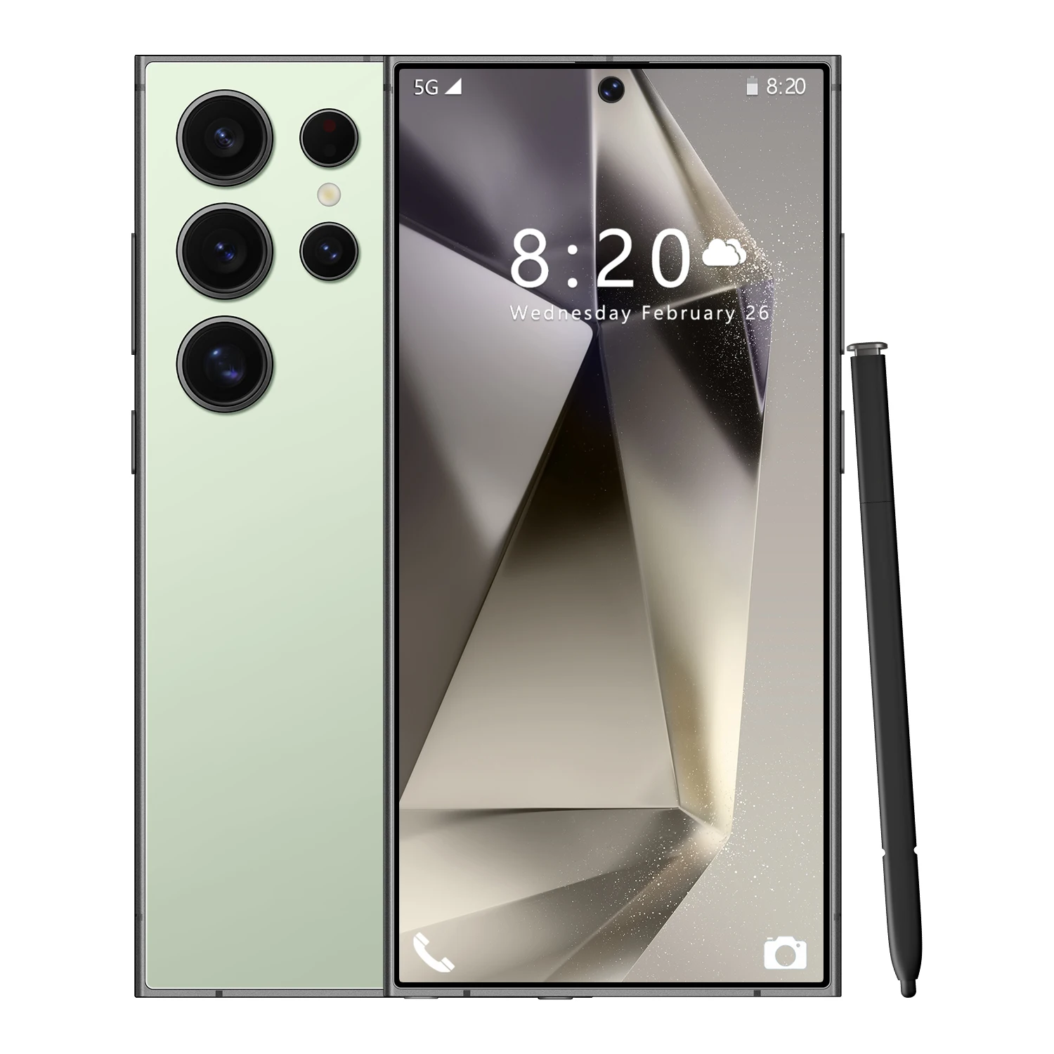 Оригинальный дешевый смартфон S24 Android 7 3 дюймов 16 Гб + 1 Тб Google Play Store Mtk Dual Sim 48 Мп 108