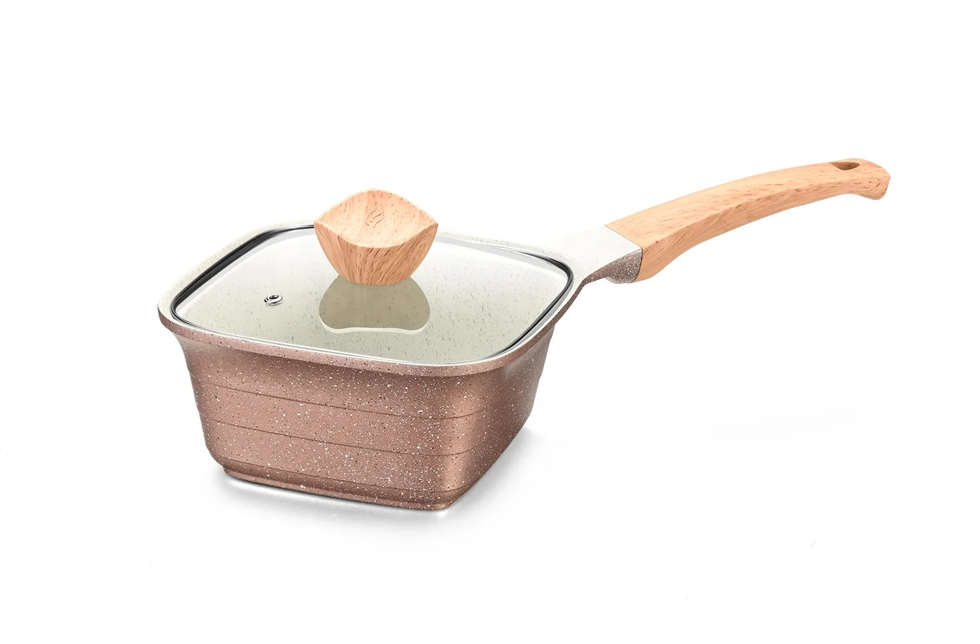 Hot Selling Granite Pan Set Square Cooking Pots Sets Nonstick Cookware Ceramic Aluminum Cookware Set With Aluminum Lid